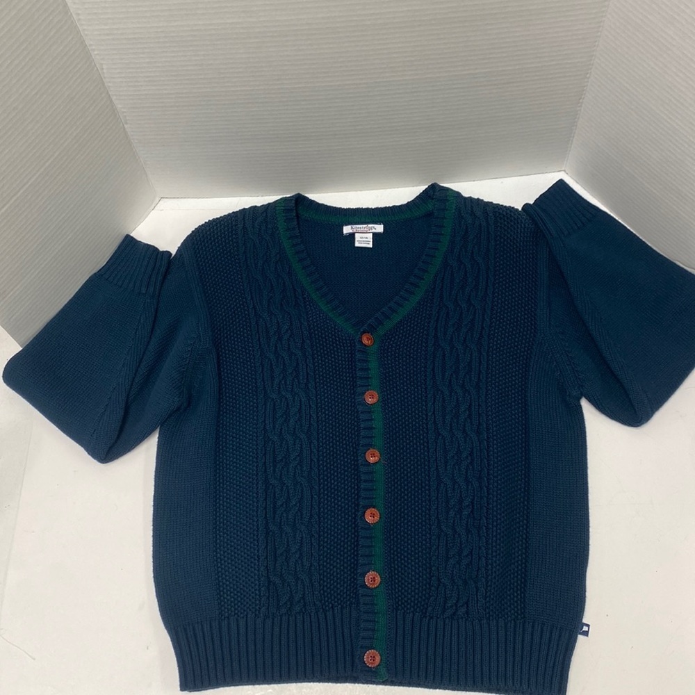 Kitestrings by Hartstrings Boys V-Neck Button Up Cardigan